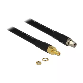 Coaxkabel DeLOCK 1m RP-SMA/RP-SMA