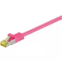 Netwerkkabel Goobay RJ-45 CAT7 5m magenta S/FTP