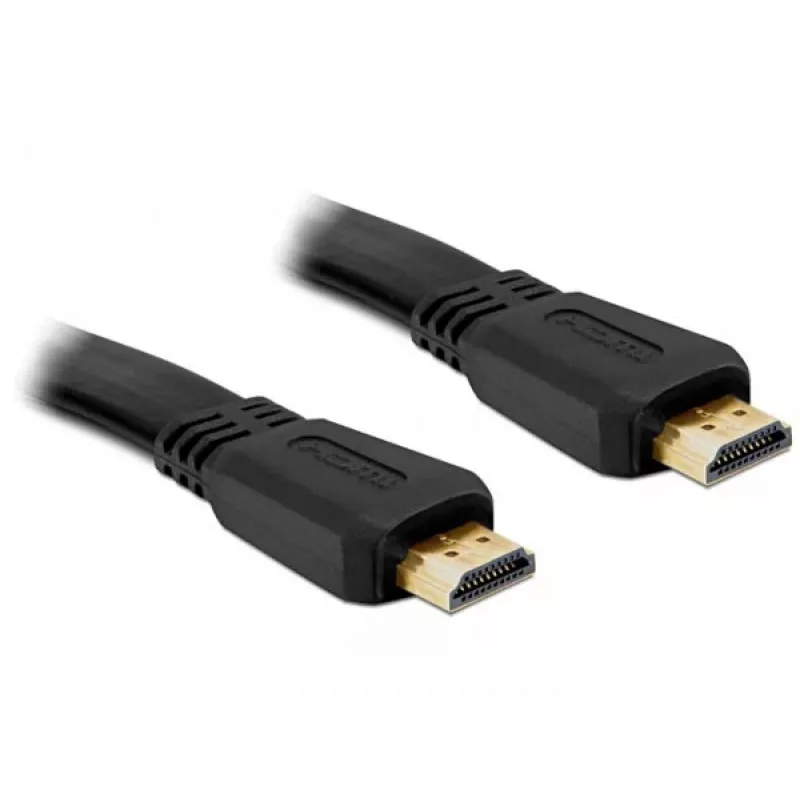 HDMI-kabel DeLOCK 82672 5 m Type-A zwart