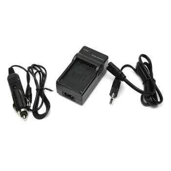 extra digital lader voor compatibele Panasonic DMW-BLH7 accu's, model DV00DV2406