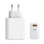 Oplader EXTRA DIGITAL GaN USB Type-C, USB Type-A: 65W, PPS