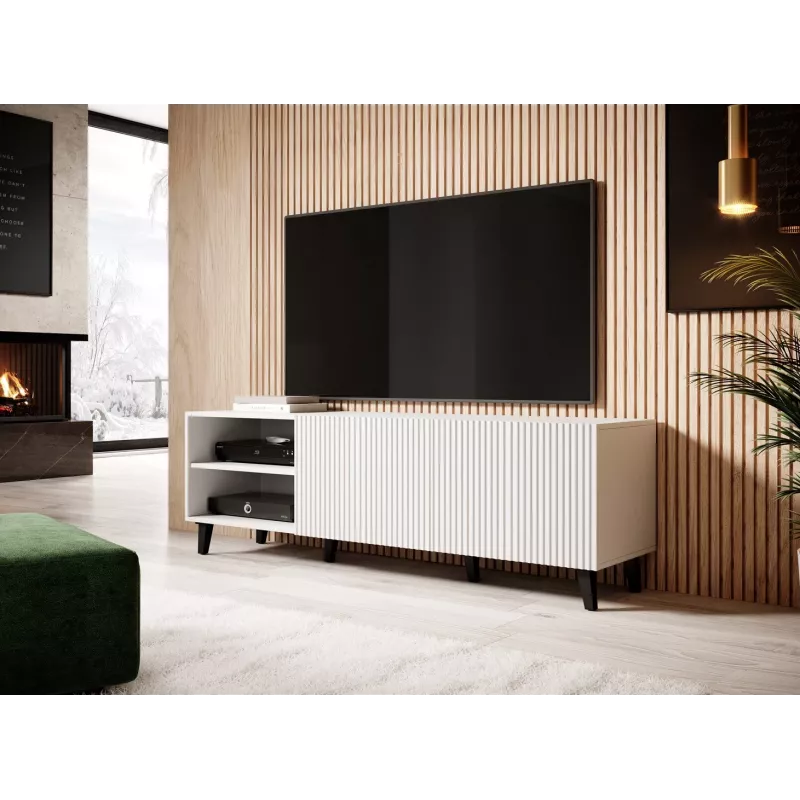 Cama RTV-kast PAFOS 150x42x52 wit mat