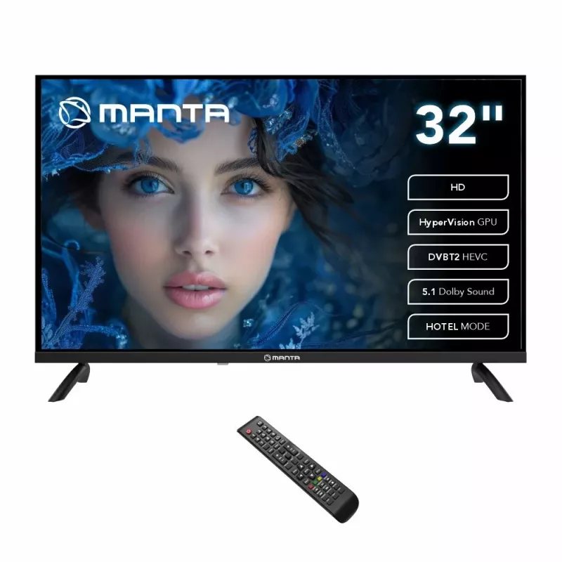LED-tv MANTA MATV001LHN32 32 inch HD ready