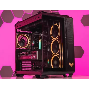 DistriNode gaming-pc op maat — Ryzen 7 9800X3D + RTX 5070 Ti, 32GB DDR5