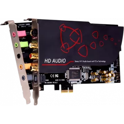 PCIe-geluidskaarten