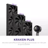 All-in-one vloeistofkoeler NZXT Kraken Plus 280 14 cm zwart