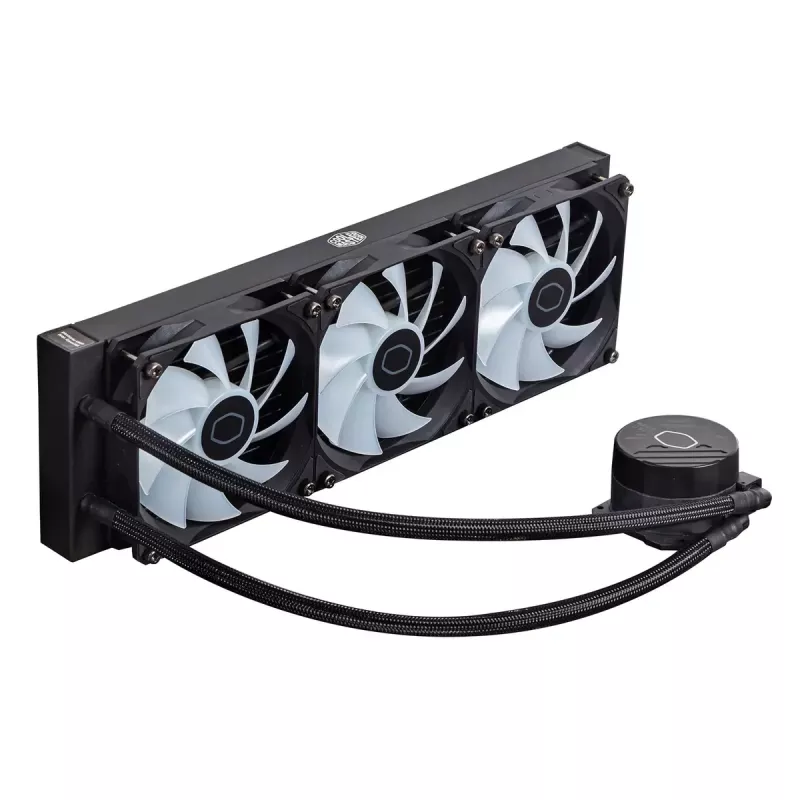 Vloeistofkoelingsset Cooler Master MasterLiquid 360L Core ARGB 12 cm zwart