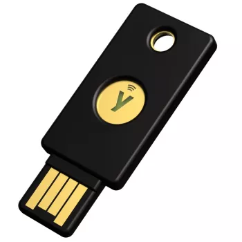 Yubico YubiKey 5 NFC FIPS beveiligingssleutel, USB-A, zwart