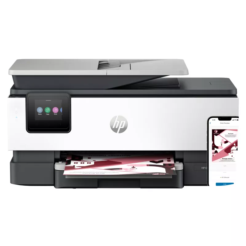 HP OfficeJet Pro 8122e draadloze all-in-one kleurenprinter, Instant Ink; dubbelzijdig printen