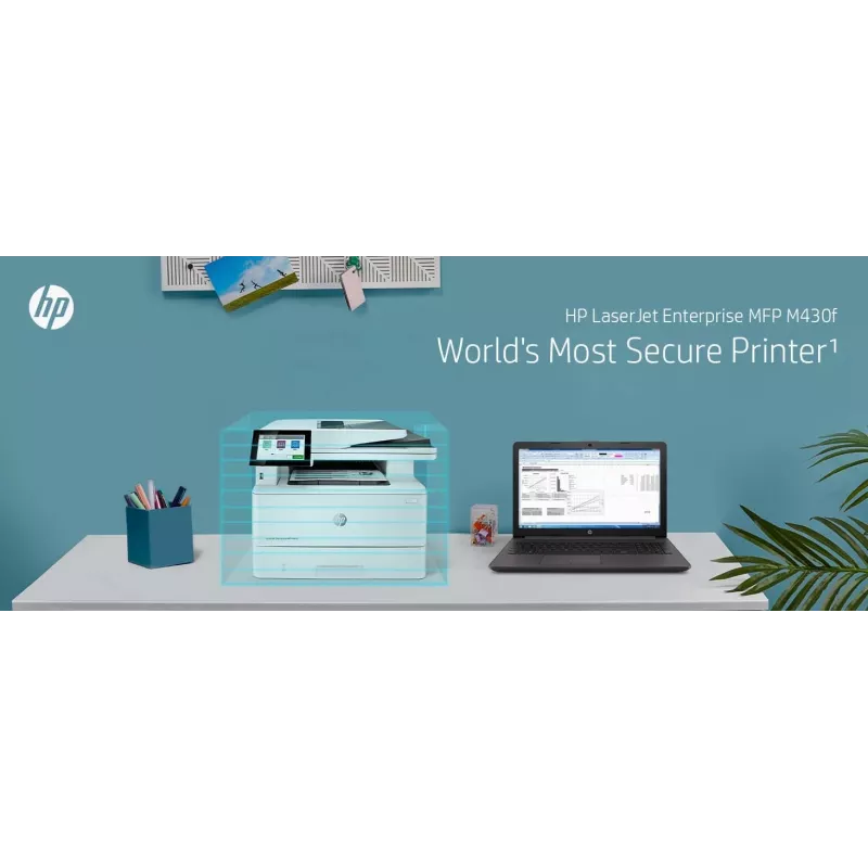Multifunctionele printer HP LaserJet Enterprise MFP M430f laser mono printen