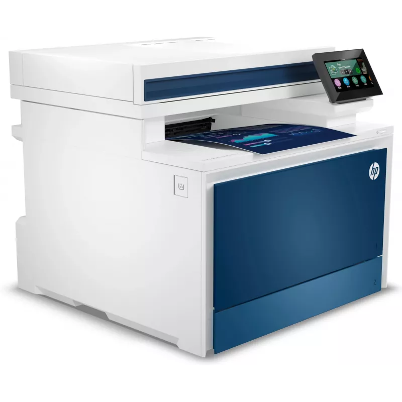HP Color LaserJet Pro MFP 4302dw printer, laser, kleurenprint, 600 x 600 dpi, A4, direct printen, blauw, wit