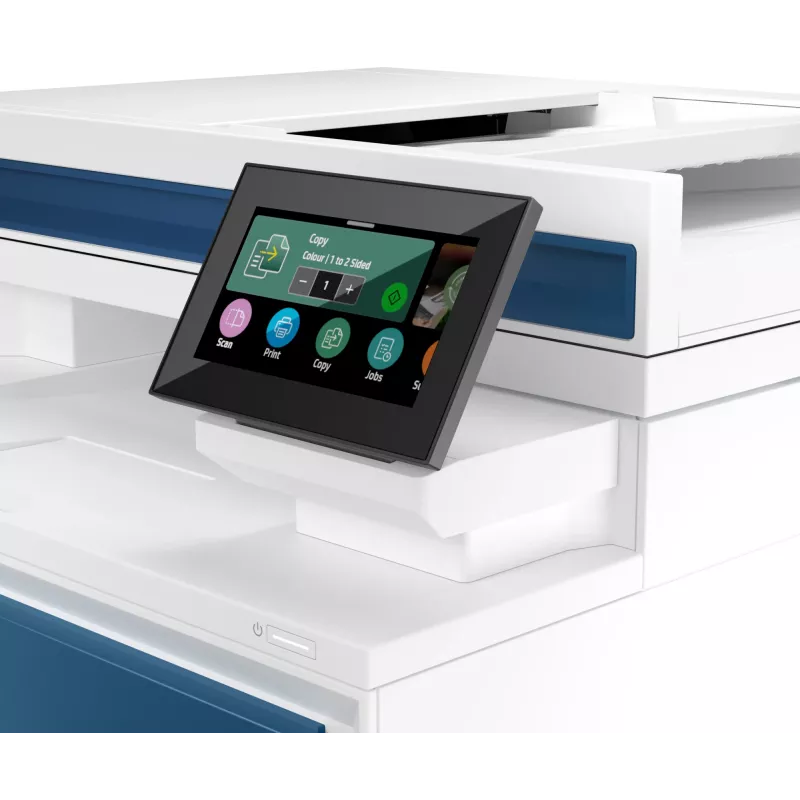 HP Color LaserJet Pro MFP 4302dw printer, laser, kleurenprint, 600 x 600 dpi, A4, direct printen, blauw, wit