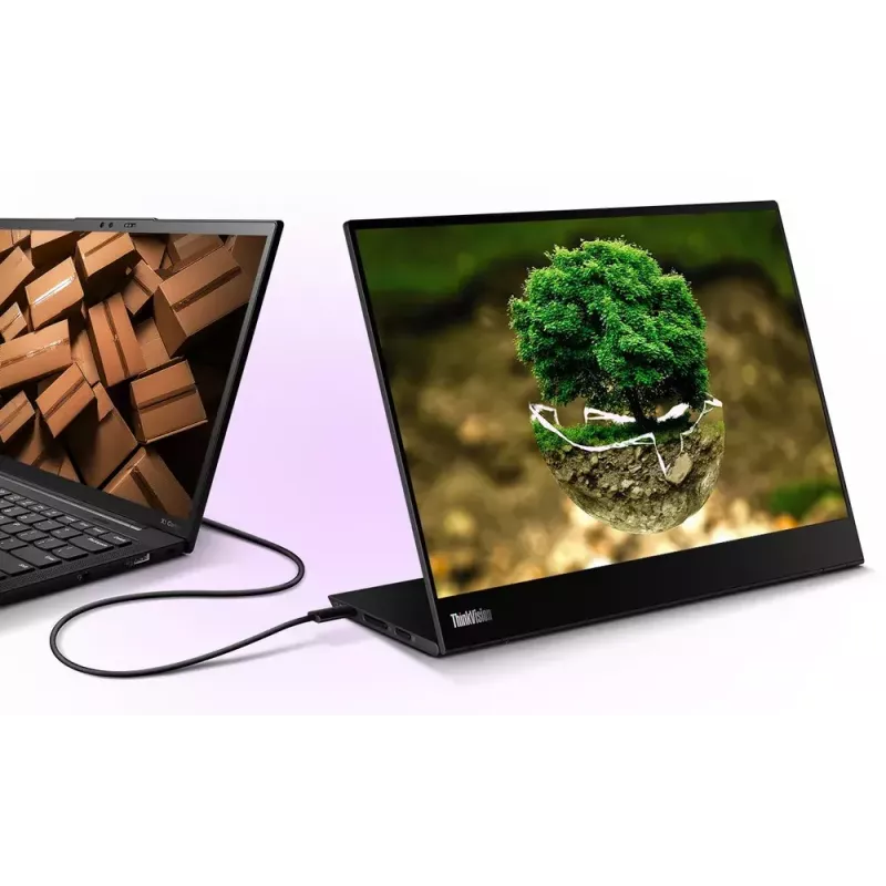 Lenovo ThinkVision M14t monitor 14 inch touchscreen LED 2240 x 1400