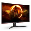 AOC G2 C32G2ZE/BK computermonitor 80 cm (31,5 inch) 1920 x 1080 pixel Full HD LED zwart, rood