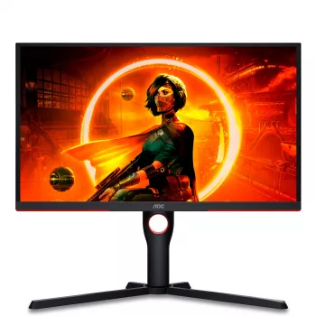 AOC G3 25G3ZM/BK computermonitor 62,2 cm (24,5 inch) 1920 x 1080 pixel Full HD zwart, rood