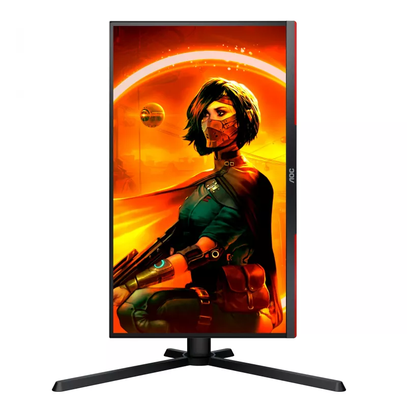 AOC G3 25G3ZM/BK computermonitor 62,2 cm (24,5 inch) 1920 x 1080 pixel Full HD zwart, rood