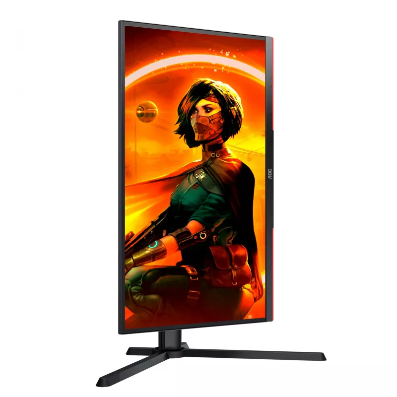 AOC G3 25G3ZM/BK computermonitor 62,2 cm (24,5 inch) 1920 x 1080 pixel Full HD zwart, rood