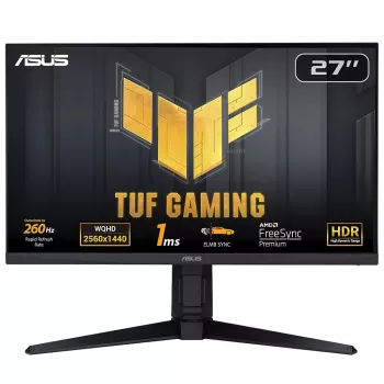 ASUS TUF Gaming VG27AQML1A computermonitor 68,6 cm (27 inch) 2560 x 1440 pixel Wide Quad HD LCD zwart