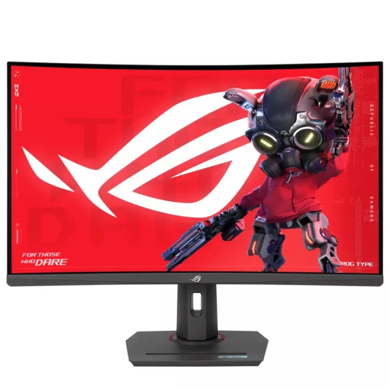ASUS ROG Strix XG32WCMS computermonitor 80 cm (31,5 inch) 2560 x 1440 pixel Quad HD lcd zwart