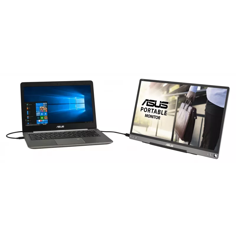 ASUS ZenScreen MB16ACE computermonitor 39,6 cm (15,6 inch) 1920 x 1080 pixel Full HD led grijs