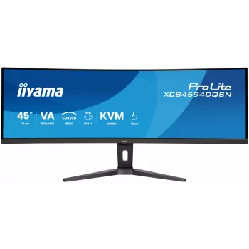 iiyama G-MASTER 45 inch LCD curved zakelijke UWQHD computermonitor 113 cm (44,5 inch) 5120 x 1440 pixel Dual QHD LED zwart