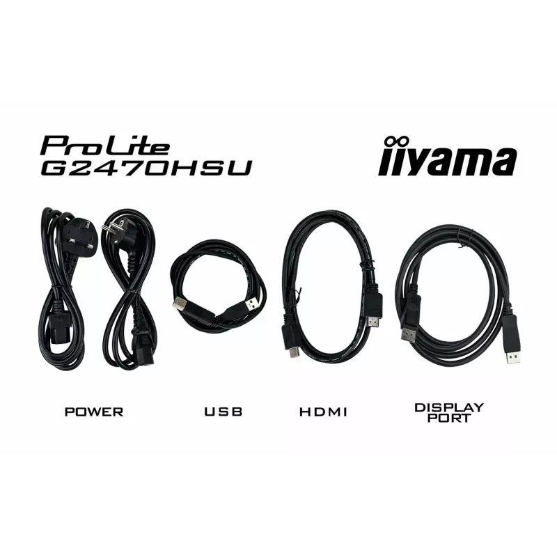 iiyama G-MASTER G2470HSU-B6 computermonitor 60,5 cm (23,8 inch) 1920 x 1080 pixel Full HD lcd zwart