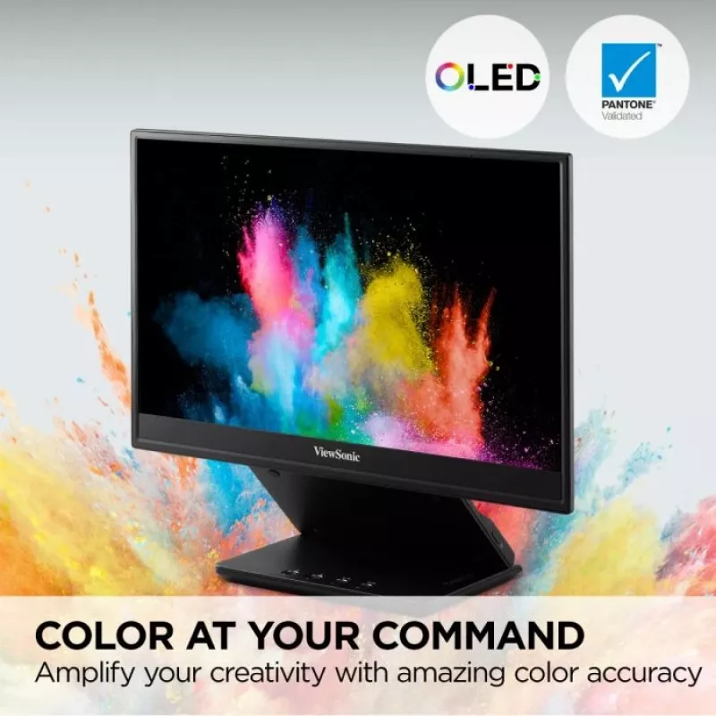 Viewsonic VP Series VP16-OLED computermonitor 40,6 cm (16 inch) 1920 x 1080 pixel Full HD zwart