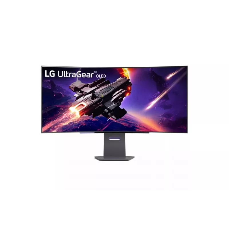 LG UltraGear 45GS95QE-B gebogen OLED-gamingmonitor 44,5 inch, 3440x1440, 21:9, 240 Hz, 0,03 ms, HDMI 2.1, DisplayPort 1.4