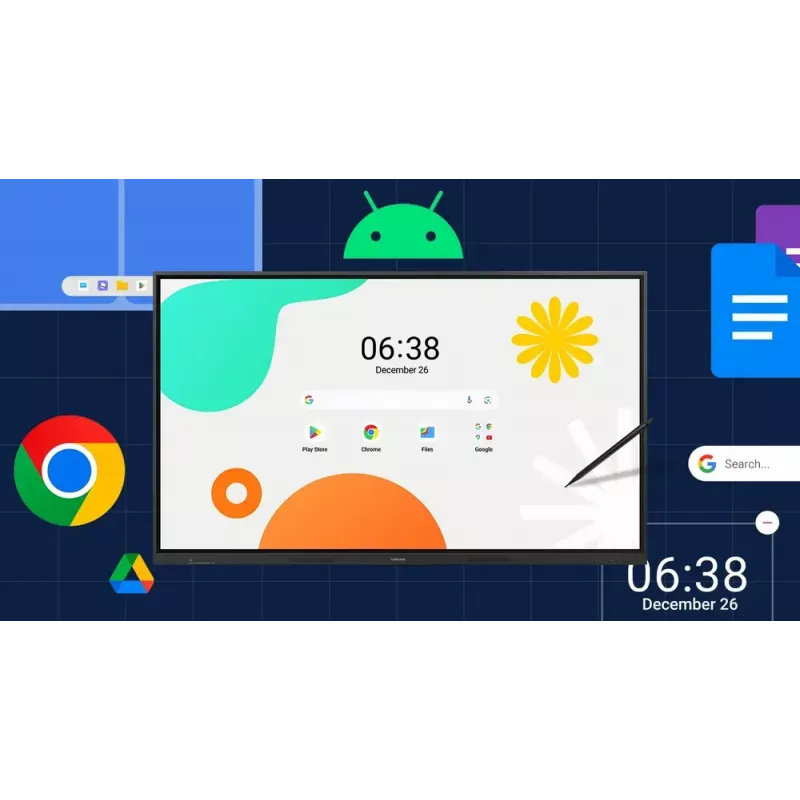 Monitor Samsung LH86WAFWLGCXEN 86 inch touchscreen-display 3840 x 2160