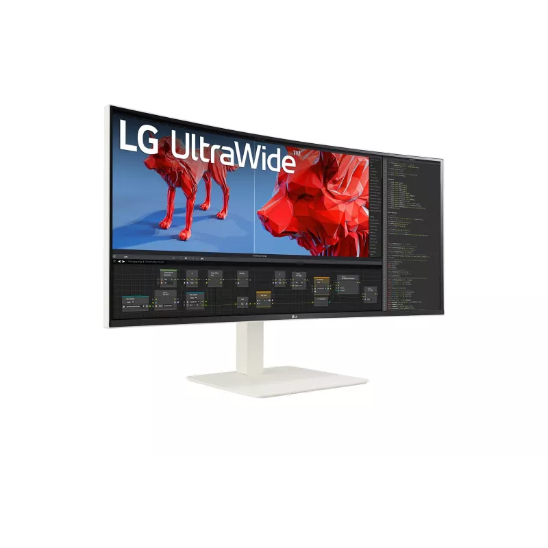 LG 38BR85QC-W computermonitor 96,5 cm (38 inch) 3840 x 1600 pixel UltraWide Quad HD+ LCD wit