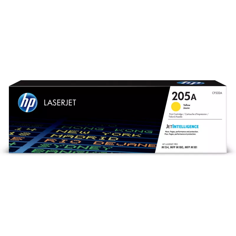 HP LaserJet 205A geel originele tonercartridge, 900 pagina's, geel, 1 stuks