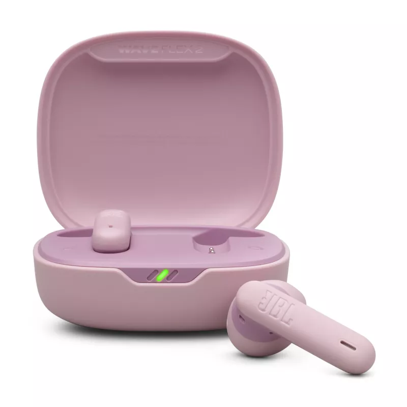 JBL Wave Flex 2 headset draadloos in-ear bellen/muziek USB Type-C roze