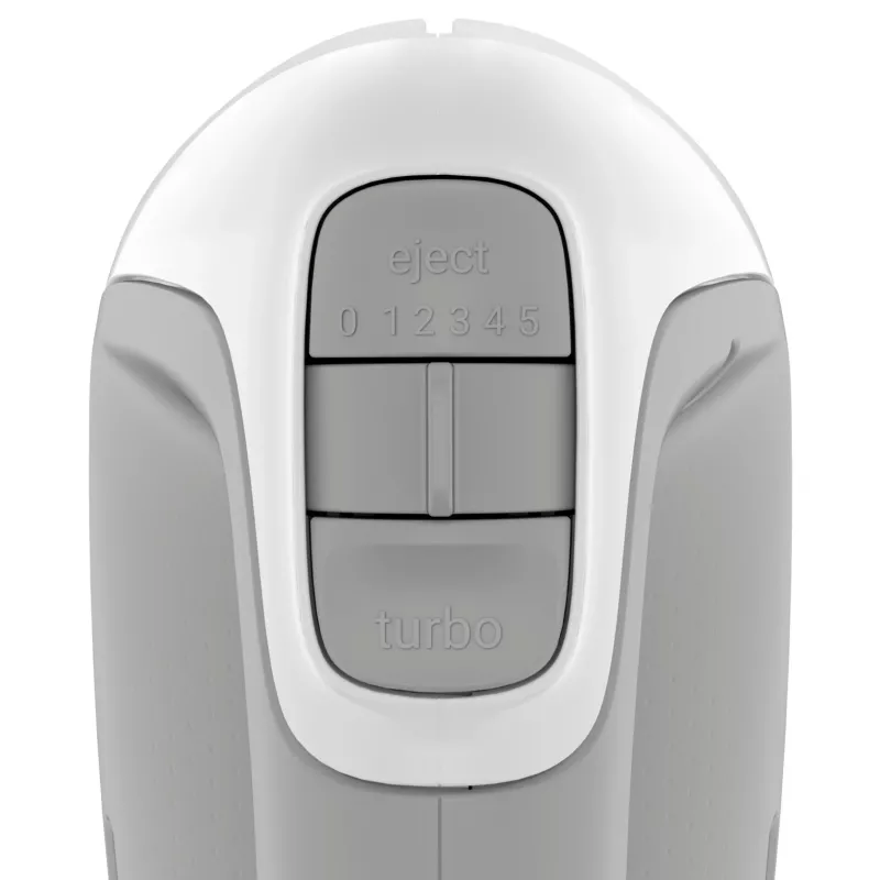Handmixer Tefal Prep'Mix HT450B — 450 W, 5 snelheden, turbo, metalen gardes, wit