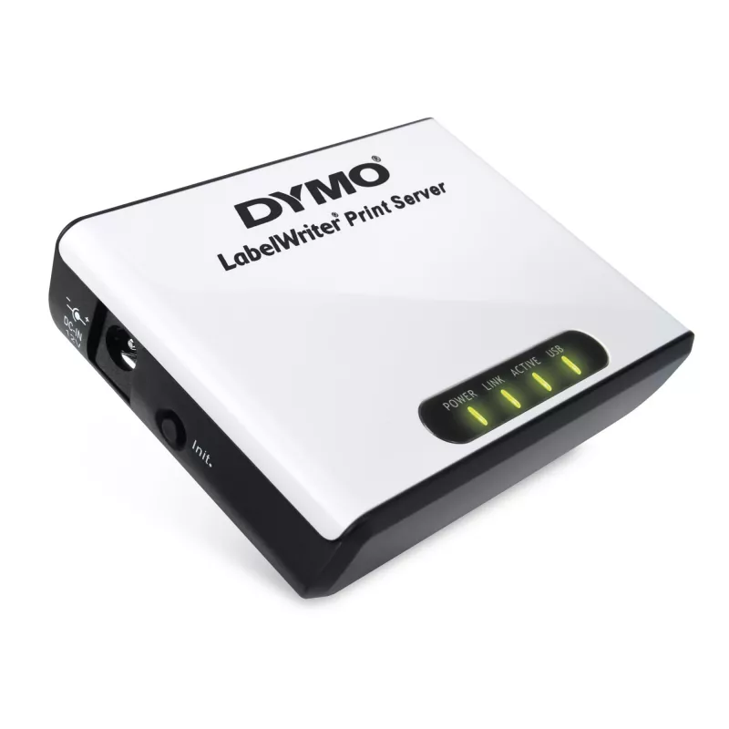 DYMO LabelWriter printserver | draadloze netwerkprintserver voor LabelWriter labelprinters (EU-stekker)