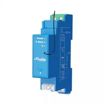 DIN-railrelais Wave Pro 1, max. 16 A, 1 fase, 1x 16 A, Z-Wave
