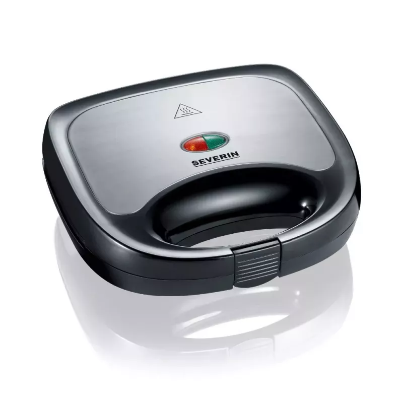 Sandwichmaker Severin SA 2969 600 W zwart roestvrij staal