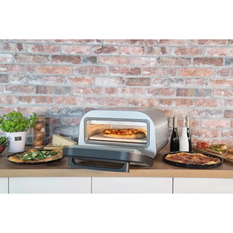Unold 68816 pizzaoven 1 pizza 1700 W zilver