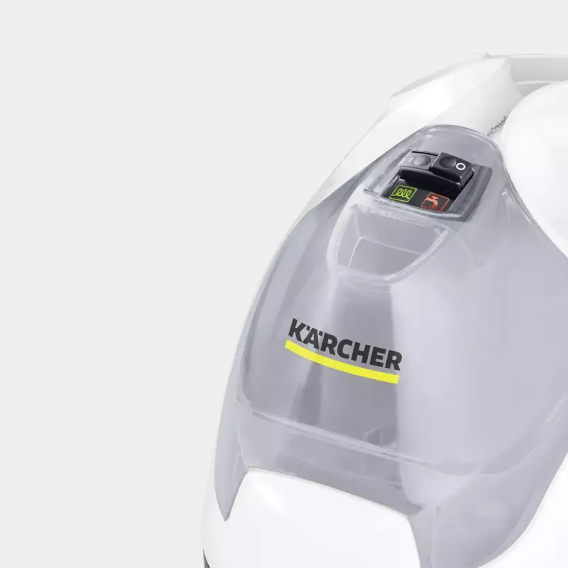Cilinderstoomreiniger Kärcher SC 4 EasyFix IRON 0,8 l 2000 W zwart wit