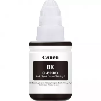 Canon GI-490BK, zwart, Canon, 130 ml, Japan, 1 stk.