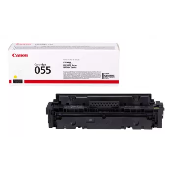 Canon 055 tonercartridge 1 stuk origineel geel