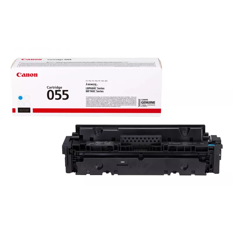 Canon 055 tonercartridge 1 stuk origineel cyaan