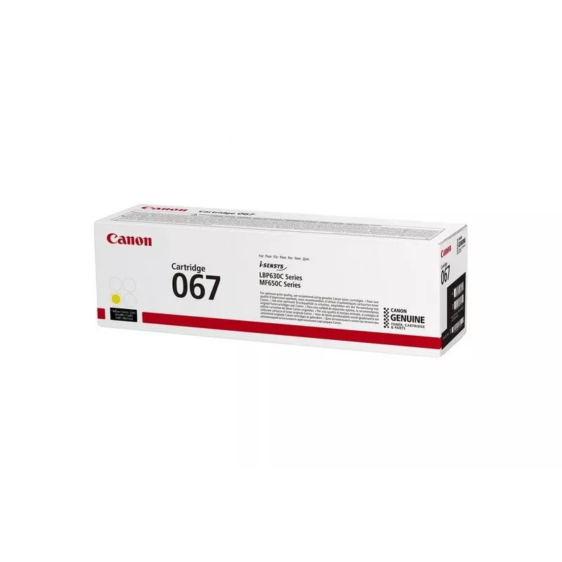 Canon 067 tonerpatroon 1 stuks origineel geel