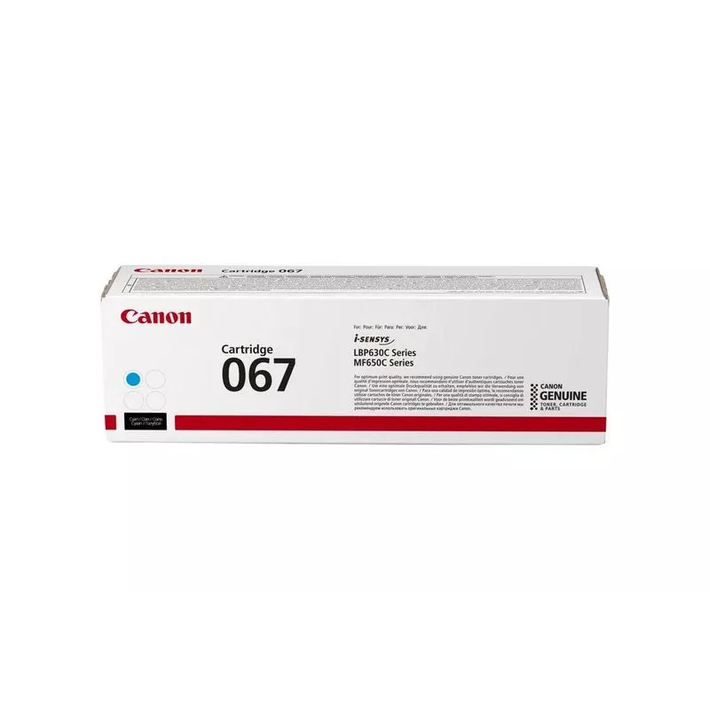 Canon 067 tonerpatroon 1 stuks origineel cyaan