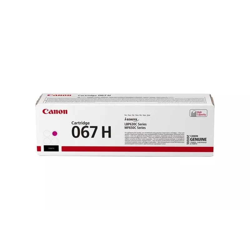 Canon 067H tonerpatroon 1 stuks origineel magenta