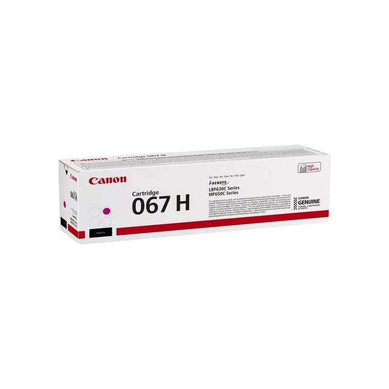 Canon 067H tonerpatroon 1 stuks origineel magenta