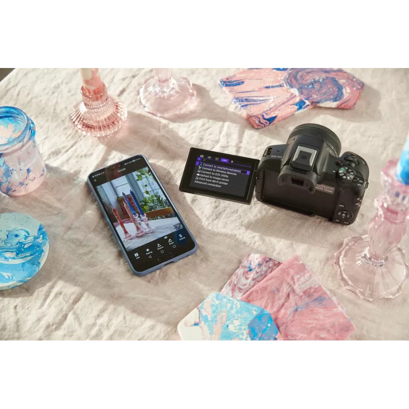 Systeemcamera Canon EOS R50 zwart 24,2 MP 4K-video