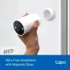 TP-Link Tapo smart draadloze beveiligingscamera, IP-beveiligingscamera, buiten, draadloos, plafond/wand, wit, bullet
