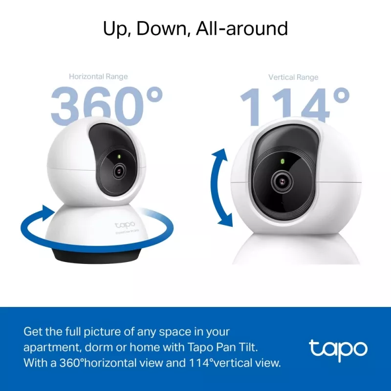 TP-Link Tapo pan/tilt AI home security Wi-Fi-camera
