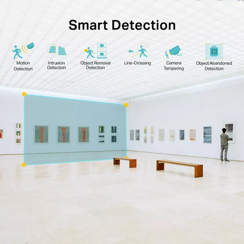 IP-beveiligingscamera TP-Link VIGI 4MP full-color dome