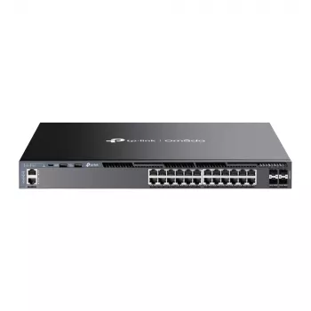 TP-Link Omada 24-poorts Gigabit stackable L3 managed switch met 4 10G slots
